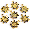 Alloy Pendant Cabochon Settings PALLOY-N183-04AG-1