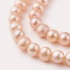 Grade AAA Natural Cultured Freshwater Pearl Beads Strands PEAR-G007-13-3