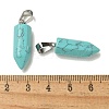 Synthetic Turquoise Pendants G-Z067-07P-05-4