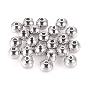 Tarnish Resistant 201 Stainless Steel Beads STAS-R033-8mm-1