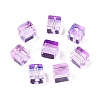 Baking Paint Transparent Glass Beads LS-DGLA-N005-01A-07-2