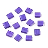 2-Hole Baking Paint Glass Seed Beads SEED-S023-17C-24-1