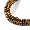 Electroplated Non-magnetic Hematite Beads Strands G-P571-A01-01-4