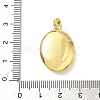 Brass Micro Pave Clear Cubic Zirconia Locket Pendants X-KK-F905-03G-3