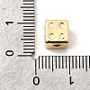 Brass Enamel Beads KK-I360-016G-4