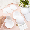 9 Pairs Polyester Round Bra Pads Inserts FIND-BC0019-24C-3