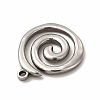 Non-Tarnish 304 Stainless Steel Pendants X-STAS-P322-11P-3