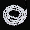 AB Color Plated Natural Quartz Crystal Beads Strands G-T144-B07-05-2