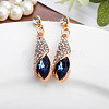 Alloy Rhinestone Dangle Stud Earrings FS-WGDE5F6-03-1