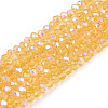 Electroplate Glass Beads Strands EGLA-A044-T2mm-L03-1