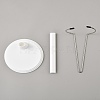 304 Stainless Steel Adjustable Height Doll Stands FIND-WH0260-44B-01-2