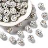Pave Disco Ball Beads X1-RB-A130-10mm-11-1