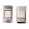 304 Stainless Steel Bayonet Clasps STAS-G143-34P-2
