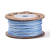 30M Segment Dyed Macrame Cotton Cord OCOR-T018-01P-1