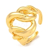 Brass Open Cuff Rings RJEW-B052-12G-1