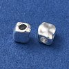 Cuboid Alloy Beads FIND-G066-02S-2