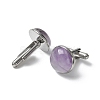 304 Stainless Steel Cuff Buttons G-C185-02P-33-2