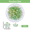 180Pcs Acrylic Bead Caps OACR-PA0001-37B-2