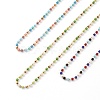 Glass Seed Beads Choker Necklaces NJEW-JN03255-1