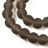 Transparent Glass Beads Strands GLAA-T032-T6mm-MD02-2