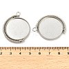 Zinc Alloy Pendant Cabochon Settings FIND-NH0001-13B-P-3