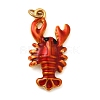 304 Stainless Steel Enamel Pendants STAS-B093-33G-01-1