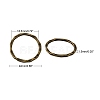 Tibetan Style Linking Rings X-PALLOY-A017-AB-FF-2