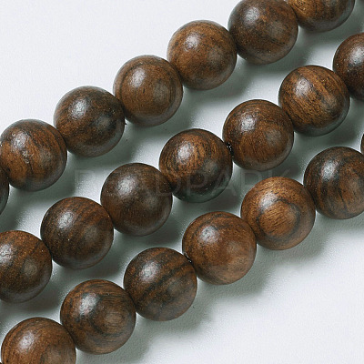 Natural Wood Beads WOOD-J001-01-10mm-1