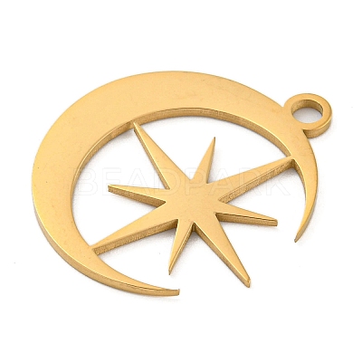 Ion Plating(IP) 304 Stainless Steel Pendants STAS-B056-26G-04-1