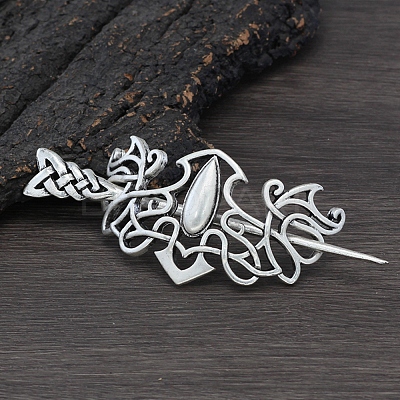 Viking Alloy Hair Sticks PW-WG0D8B7-01-1
