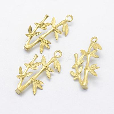 Brass Peg Bails Pendants KK-F721-175C-RS-1