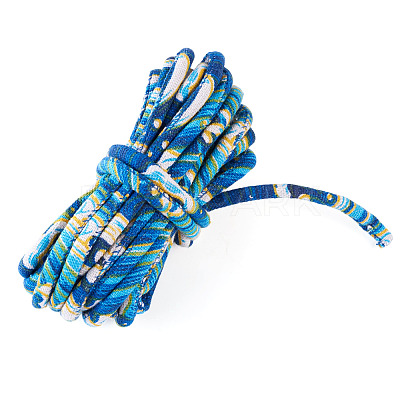 5M Ethnic Floral Printed Polyester Cords OCOR-TA0003-94D-1