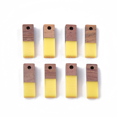 Resin & Wood Pendants RESI-S358-19-M-1