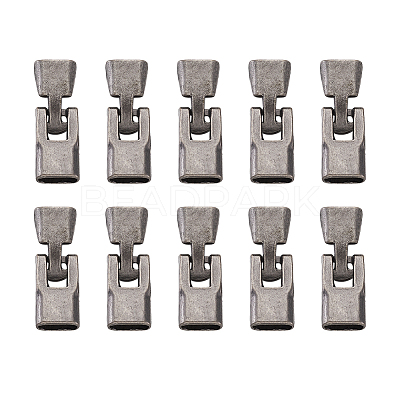 Alloy Snap Lock Clasps PALLOY-TAC0009-24AS-1