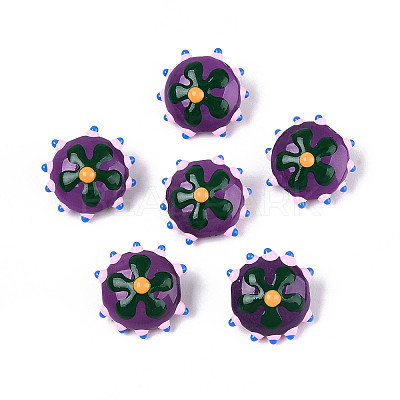 Handmade Lampwork Beads LAMP-T023-25B-1
