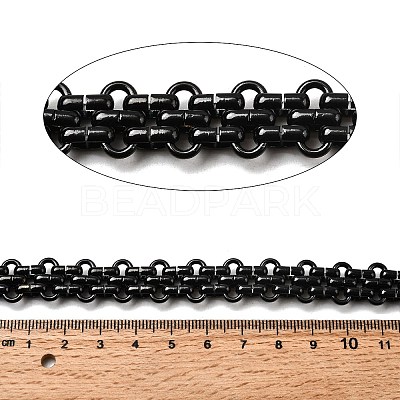 304 Stainless Steel Woven Link Chains CHS-S012-02B-1