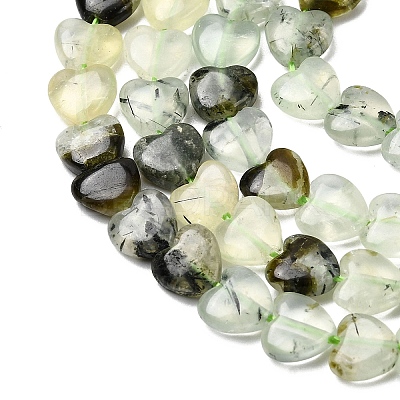 Natural Prehnite Beads Strands G-P575-C19-6mm-1