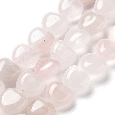 Natural Rose Quartz Beads Strands G-P528-C04-01-1