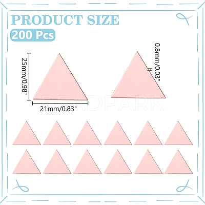 200Pcs Self-adhesive Acrylic Mirror Rhinestone FIND-WR0012-09-1