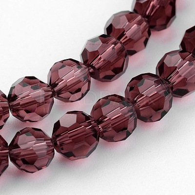 Transparent Glass Bead Strands X-GLAA-G013-6mm-59-1