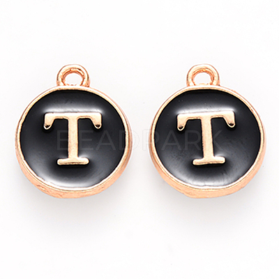 Golden Plated Alloy Charms ENAM-S118-02T-1