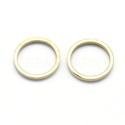 Brass Linking Rings KK-P119-20-10mm-RS-1