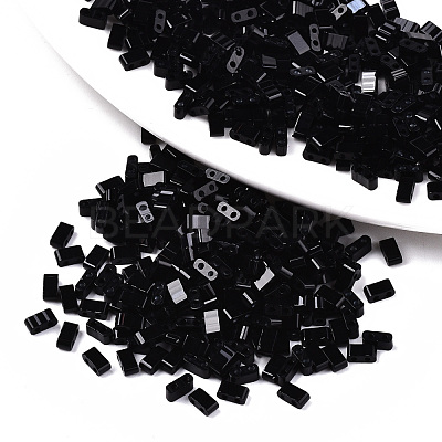 FGB 2-Hole Glass Seed Beads SEED-S031-M-SH49-1