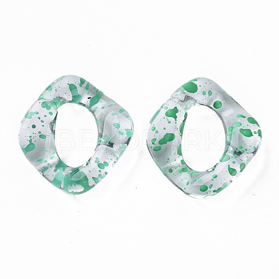 Transparent Acrylic Linking Rings OACR-N009-016A-13-1
