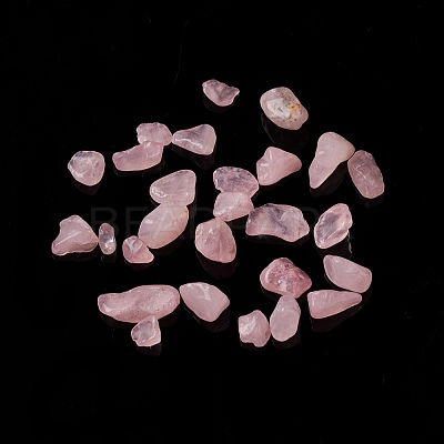 Natural Rose Quartz Chip Beads G-M364-02B-1