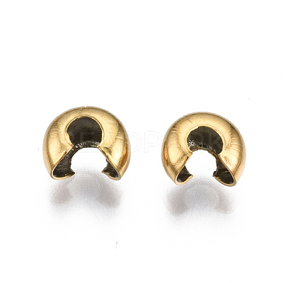 304 Stainless Steel Crimp Beads Covers X-STAS-S117-012B-1