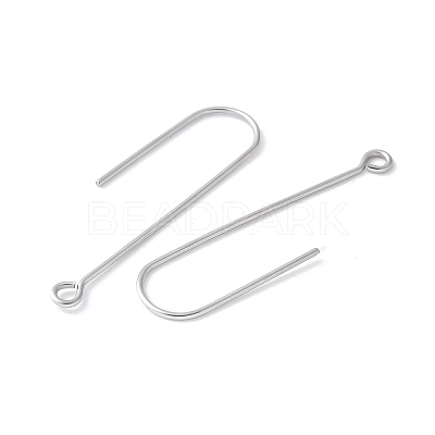 316 Surgical Stainless Steel Earring Hooks X-STAS-Z124-02A-P-1