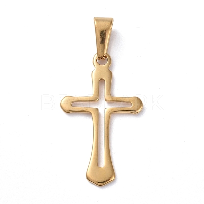 304 Stainless Steel Pendants STAS-I127-065G-1