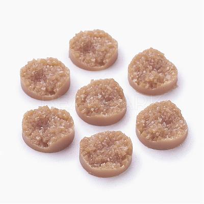 Druzy Resin Cabochons CRES-S040-12mm-17-1