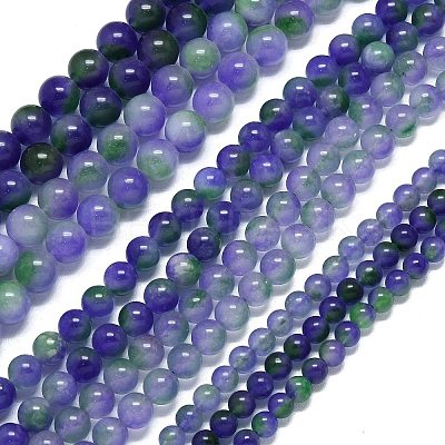 Natural Malaysia Jade Beads Strands G-B165-C02-10mm-1